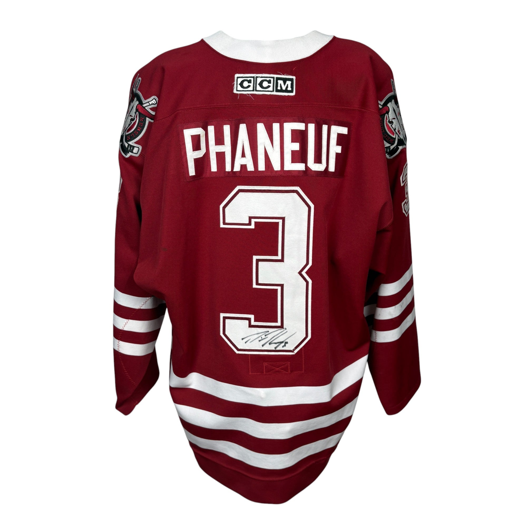 2002-04 Red Deer Rebels Dion Phaneuf (Autographed)